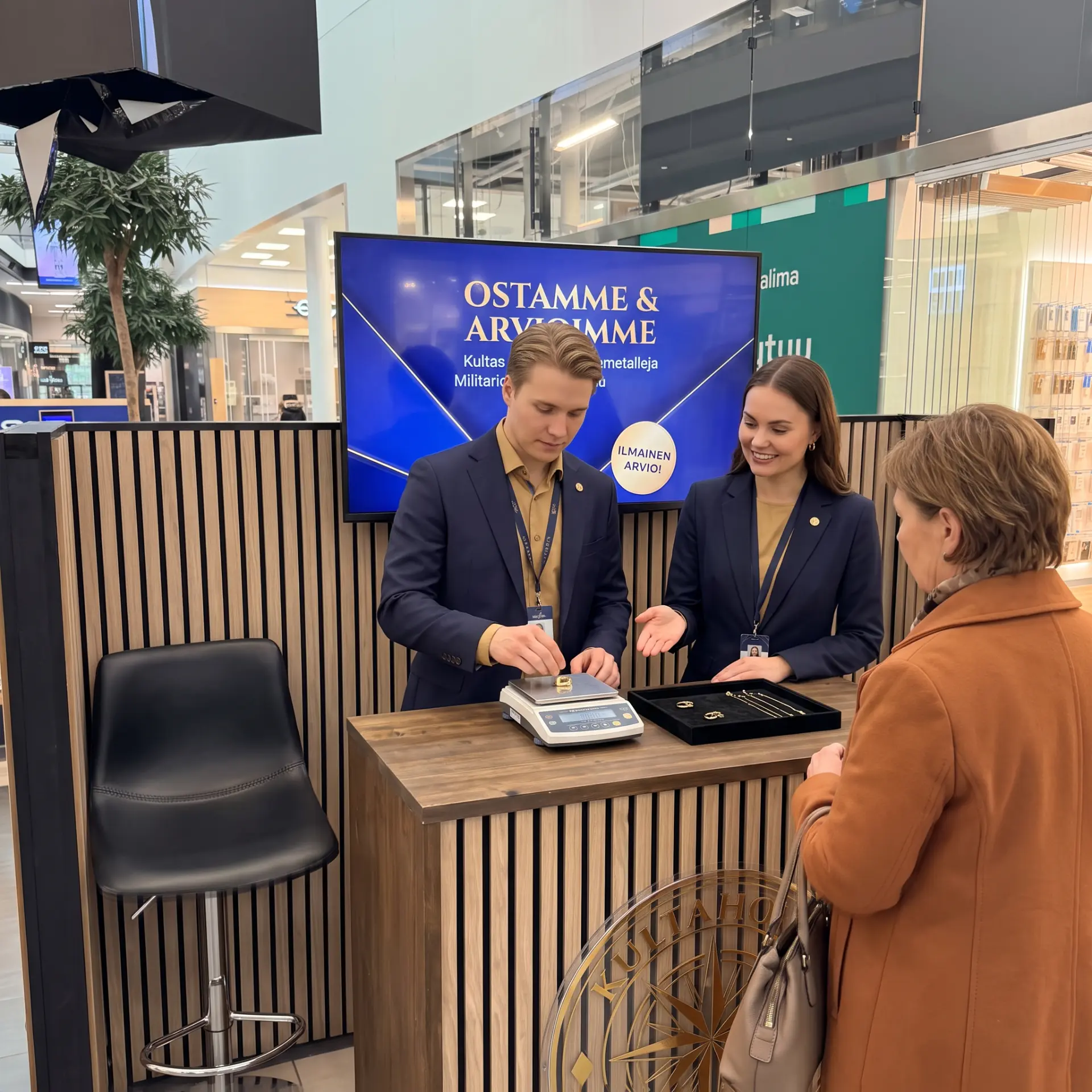 Kauppakeskuspisteet